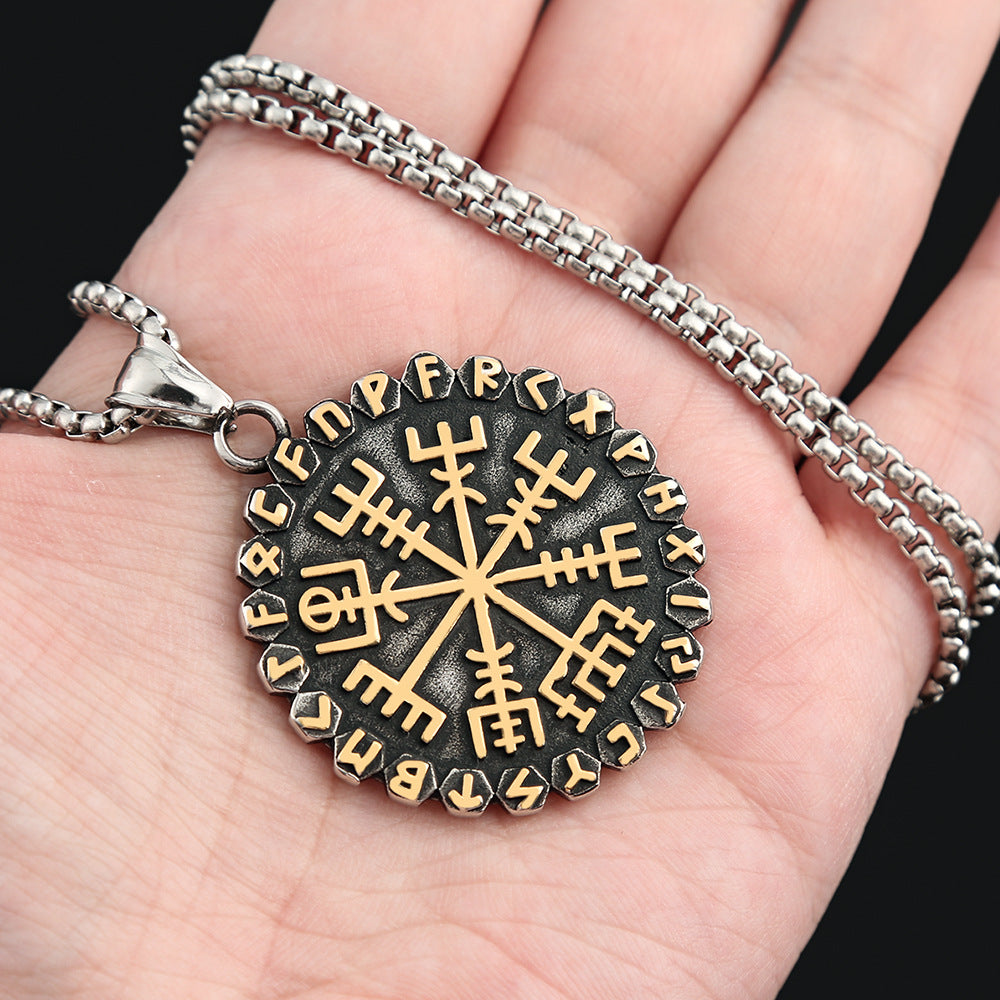 KALYSSA NYCH OFFICIAL RÚNIC COMPASS PENDANT