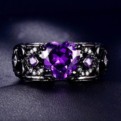 VALKYRIE'S PURPLE HEART RING